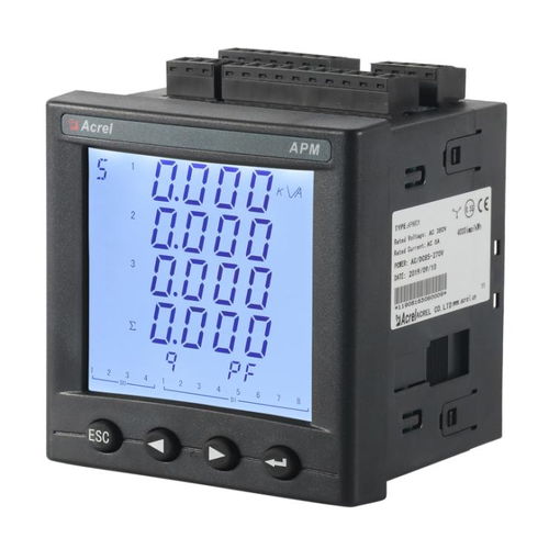 一進三出電能管理儀表ADM130 智能電能計量與惡性負載識別的專業守護者